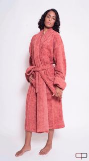 Calf Length Woven wave design100% cotton Chenille robe L / XL 2X /3X
