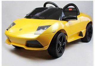 Battery Powered Ride On Toy car Luxurious Lamborghini Power Wheel Free
