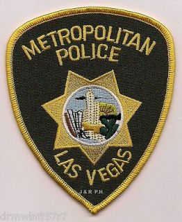 Las Vegas Metropolitan, Nevada shoulder police patch (fire)