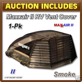 RV Vent Cover SMOKE 1 PACK   Brand New   Maxx Max Air 2 Trailer Cargo