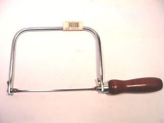 Beautiful Vintage NOS Stanley USA COPING SAW #15 104 w/wooden handle