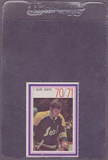 1970 71 Esso Power Player Hockey Stamp Gary Smith Goalie California
