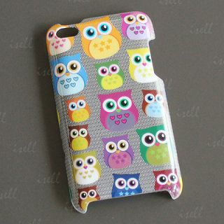Owl Amusing Hard Back Cover Case Shell For Apple iPod Touch 4G 4TH #1