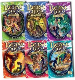 BEAST QUEST  THE DARK REALM 6 Books Set (13 to 18)