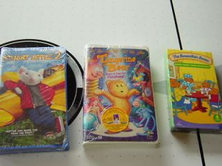 NWT lot of 3 VHS hifi Video tapes Stuart Little Bernstein Bears NEW
