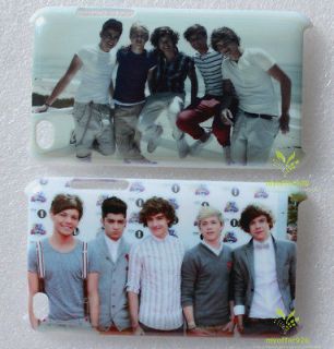 2PCS One Direction 1D hard Case Cover for iPod Touch 4th 4 4Gen free