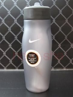 Sports Flip Top Training Water Bottle for Cycling Running Grey L4110