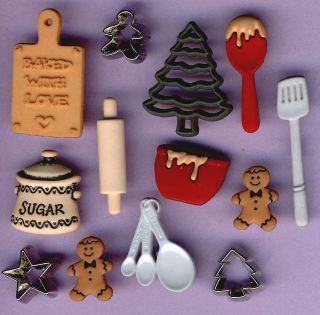 CHRISTMAS COOKIES   Baking Bake Gingerbread Man Cutters Tree Spoon