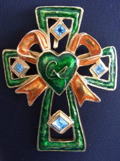 CHRISTIAN LACROIX MADE IN FRANCE PIN BROOCH PENDANT