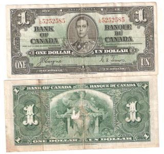 Bank of Canada 1937 Coyne and Towers 20 Dollar bank note .FREE SHIP 