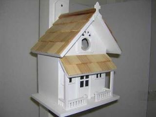 Bird House Victorian Cottage Functional Nest Box Free Shipping