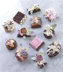 NEW RAZ Imports Fake Food Fancy Chocolate Candy Set w/ roses n ribbon