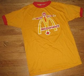 McDonalds Restaurant Unisex Size XL T Shirt Sunburst Fashions CHECK