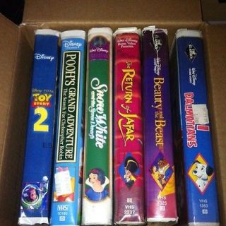 disney vhs movies in VHS Tapes