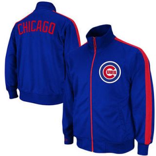 Cubs Pinch Hitter Track Jacket Mitchell Ness Cooperstown 2XL Mens