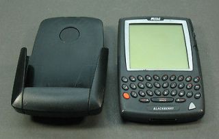Blackberry R957M 2 5 RIM PDA Device w/ Holster Clip   Untested
