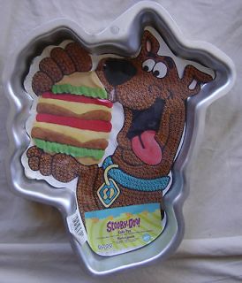 Cake Pan Mold 2105 3227 Scooby Doo Dog Hamburger Happy Birthday