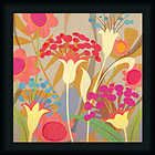 Bright Vivid Floral Folio I by Cary Phillips Contemporary Retro Floral