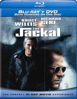 The Jackal (Blu ray+DVD) [Dual Disc] Bruce Willis Richard Gere