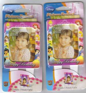 Princess Picture Photo Frame Happy Birthday by Cake Mate Toppers