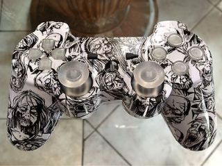 MODE ADJUSTABLE RAPID FIRE MODDED PS3 CONTROLLER (WHITE ZOMBIES CANDY