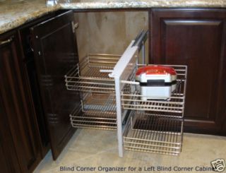 Kitchen Blind Corner Cabinet Organizer like Lazy Susan