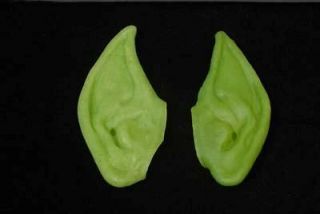 LATEX GREEN COSTUME EARS GOBLIN DEVIL ALIEN PIXE COSTUME ACCESSORY