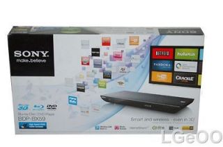 Sony BDP BX59 1080p 3D Blu ray Disc Player w/ Built in Wi Fi NETFLIX