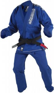 GAMENESS PEARL JIU JITSU GI BLUE bjj kimono mma judo grappling