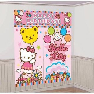 Hello Kitty Birthday Party Supplies ~ GIANT WALL DECORATION ~ Picture