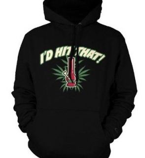 Hit That  Bong Weed Pothead Marijuana Leaf Funny College Humor