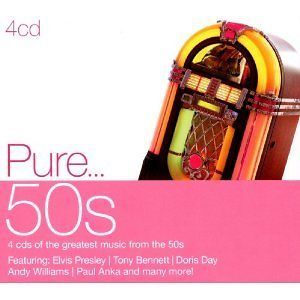 PURE50s 4 CD SET (Eddie Fisher / Jerry Vale / Elvis Presley
