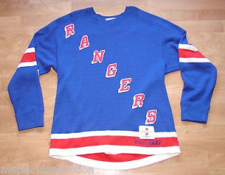 Vintage CCM New York Rangers NHL Hockey Jersey, Wool 1933 Stanley Cup