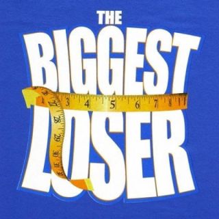 GREAT THE BIGGEST LOSER T SHIRT IRON ON TRANSFER