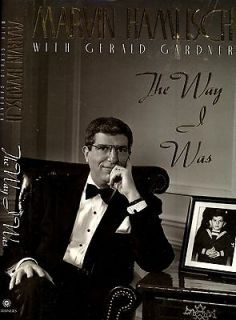 MUSICOLOGY MARVIN HAMLISCH THE WAY I WAS GERALD GARDNER H/C D/J 1992