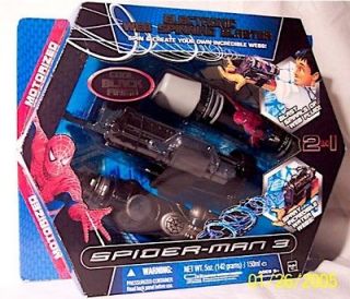 New! Spiderman 3 Electronic Web Blaster Collectible 2007