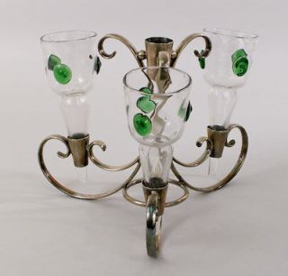 Modern Silver Plate EPNS Epergne Centerpiece 1950s 60s