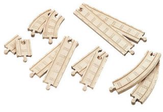 19pc STRAIGHT & CURVED EXPANSION TRACK PACK Wooden NEW Thomas Tank