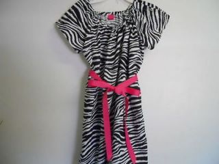 Boutique Delivery & Hospital Maternity Gown Zebra LOOK