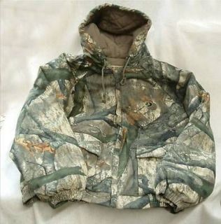 New Russell Outdoors Hooded Jacket in Treestand Mossy Oak Camo #