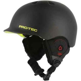 Riot Boa AF Audio  Matte Black Citrus  Medium  Ski Snowboard Helmet