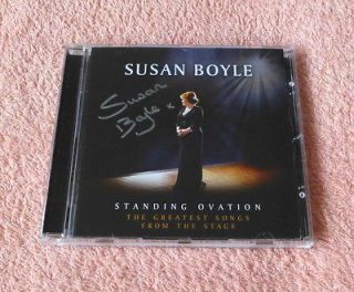 SUSAN BOYLE * SIGNED *   STANDING OVATION   THE GREATEST SONGS FROM