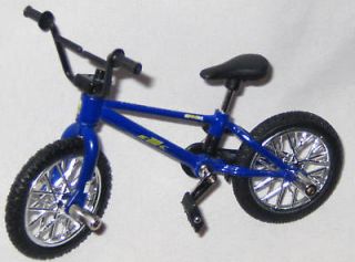 Blue Bicycle Standard BMX Finger Motion Toy Model