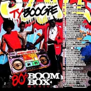 DJ TY BOOGIE   80s BOOM BOX (MIX CD) CLASSIC 80S HIP HOP PARTY MIX