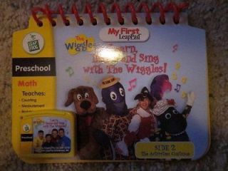 Leap Frog Pad LeapPad My First Wiggles Learn Dance Sing Book Game