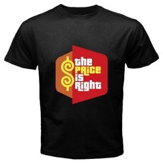 New *THE PRICE IS RIGHT TV Show Logo Mens Black T Shirt Size S M L XL