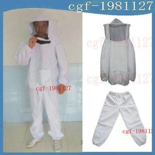 Beekeeping Full Suit with Veil /Jacket and Pants Smock Bee Suit Equip