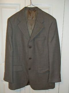 Profilo Black & White Houndstooth Check Wool Jacket Sports Coat Blazer