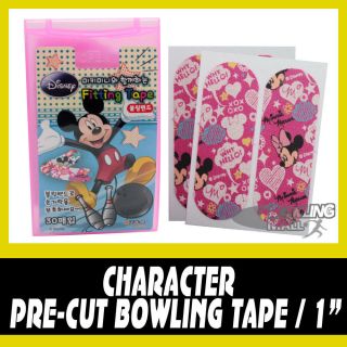 Character Pre cut Bowling tape / 4 design / Bowling Accessories