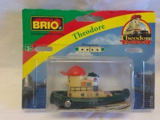 1998 Rare Theodore Tugboat Brio NIB thomas train boat